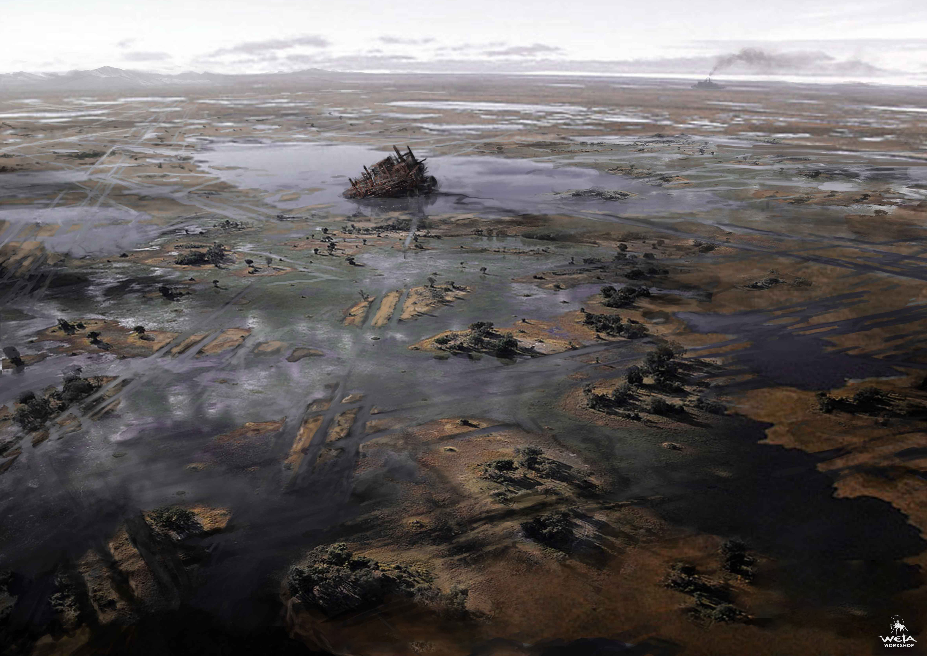 Rustwater Marshes - Artist: Nick Keller