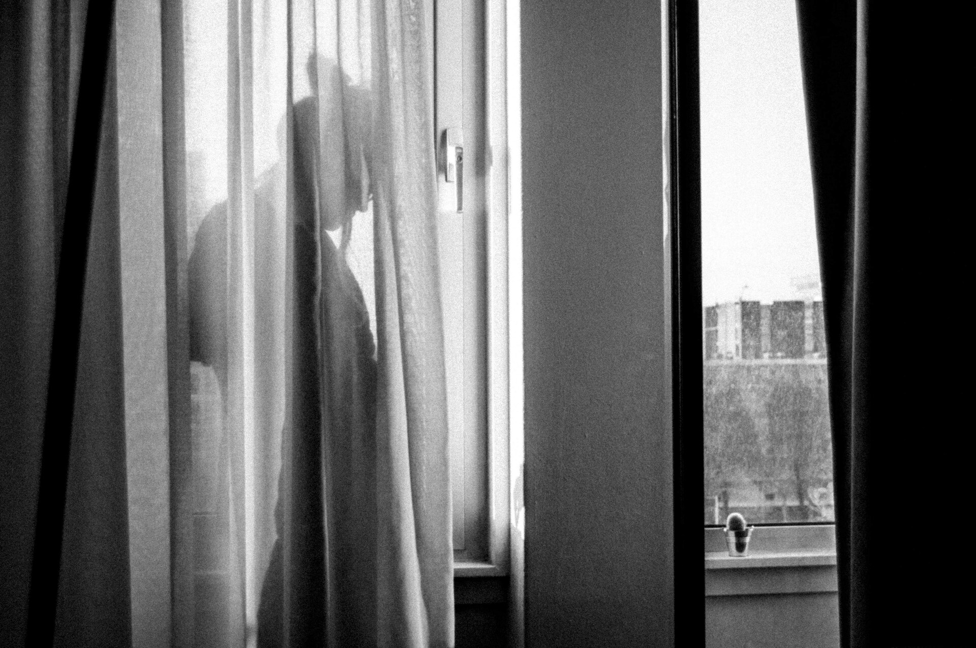 Izabela manolova monochrome portrait