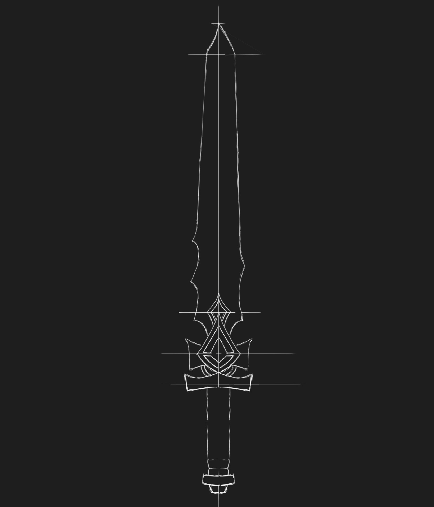 Hasan Raahim Sword Digital Art