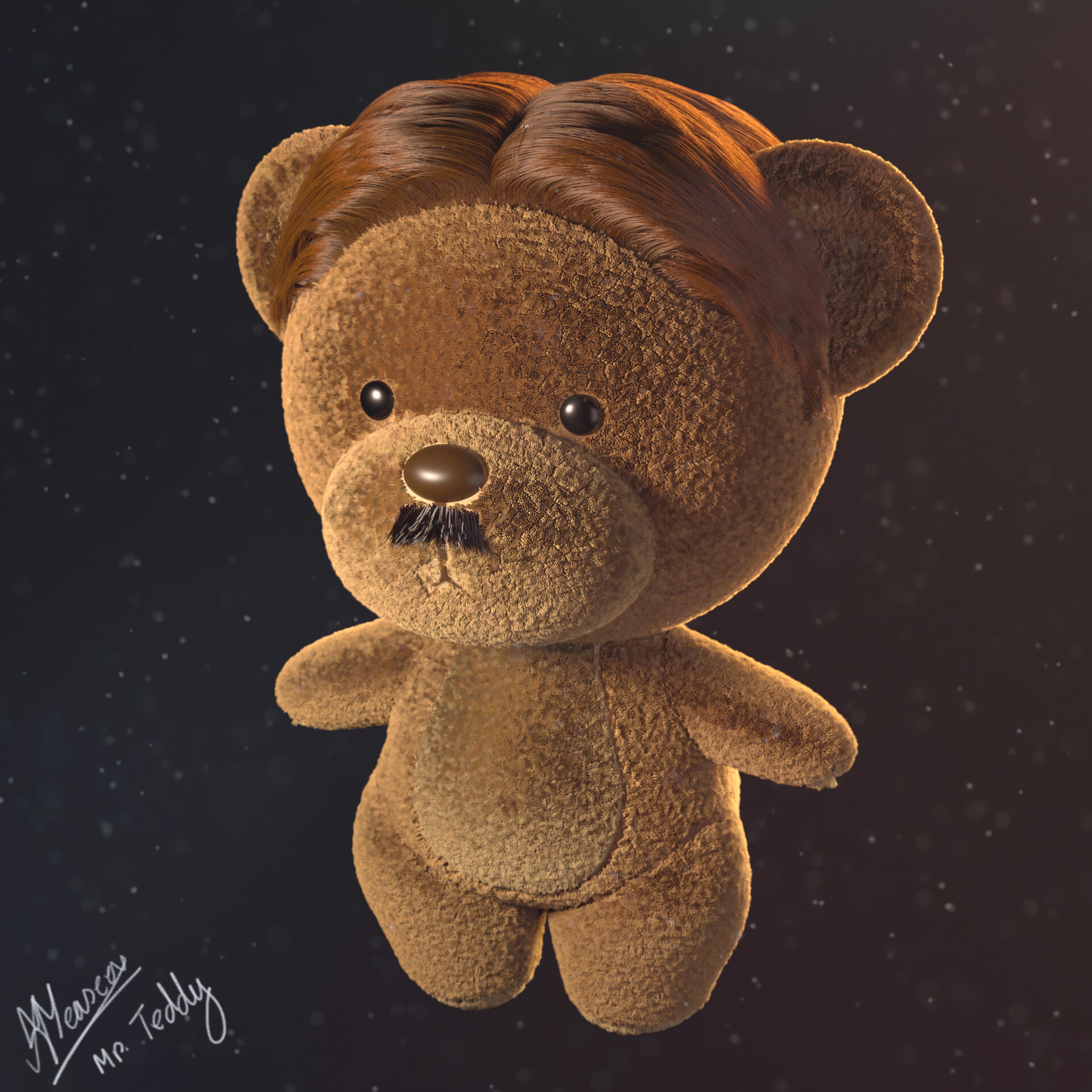 Sarfaraz Yeaseen Long Hair Teddy Bear XGen RnD