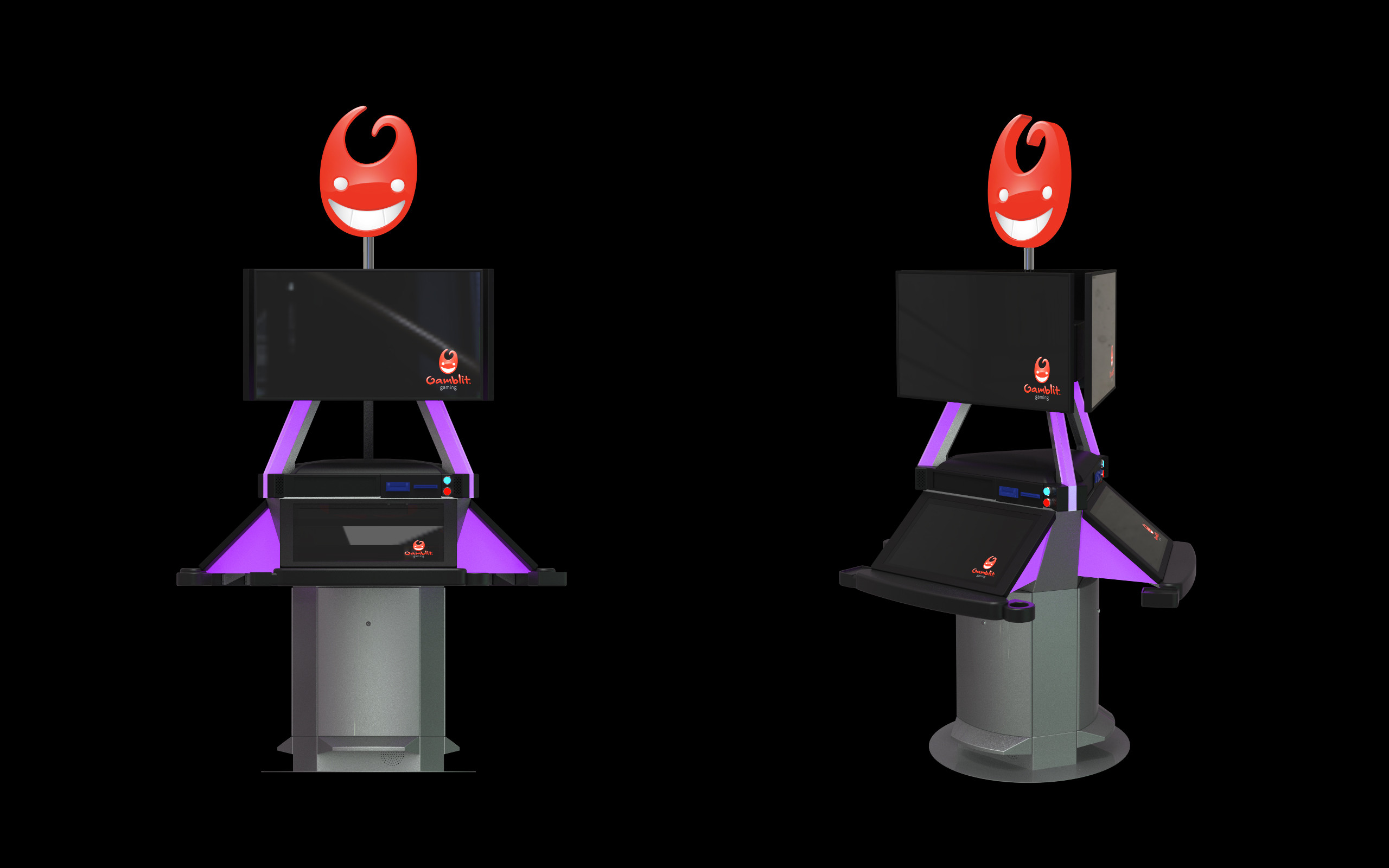 Artstation Gamblit Gaming Tri Station Trey Sharp