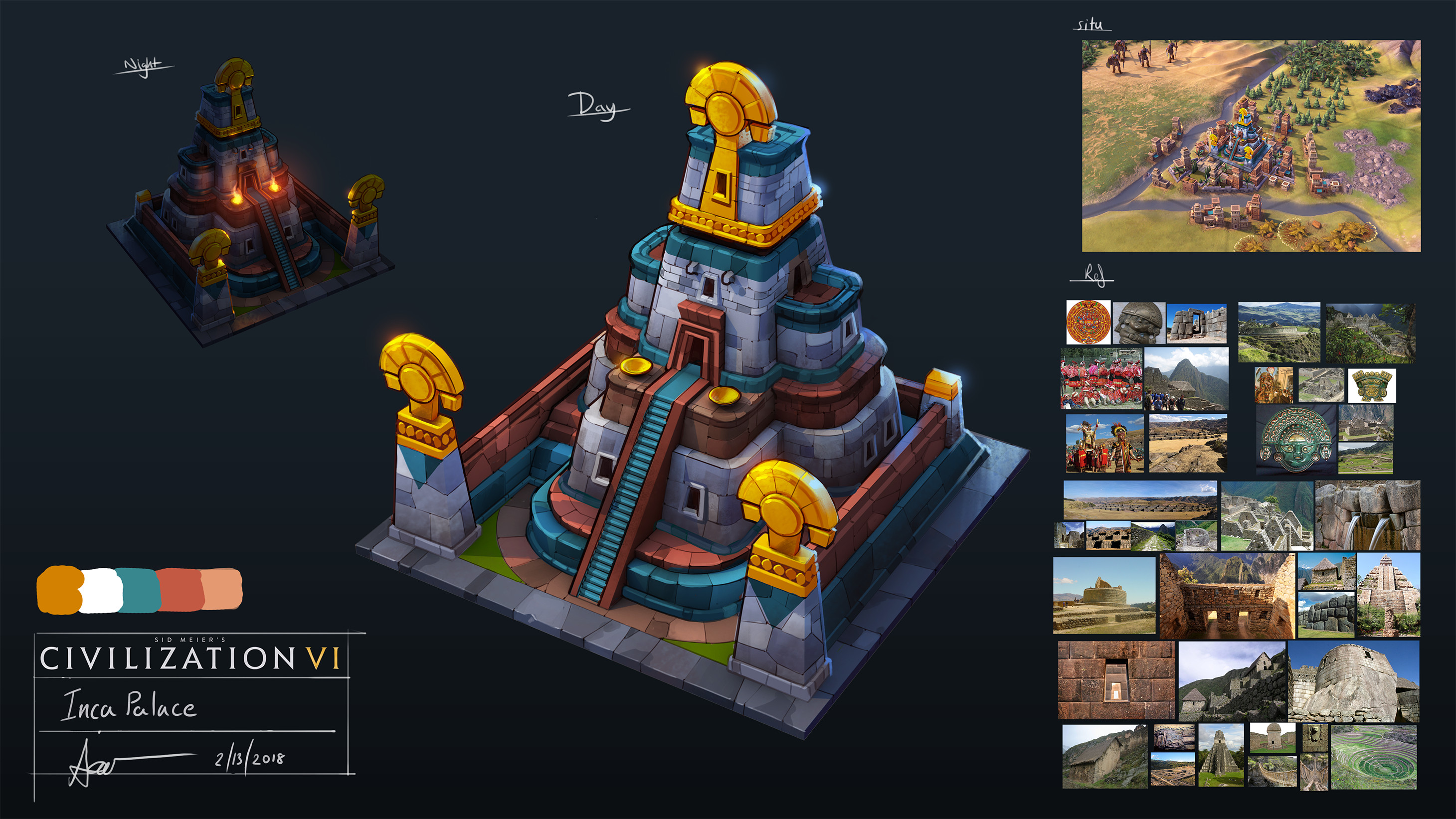 A palace design for the new Inca faction.