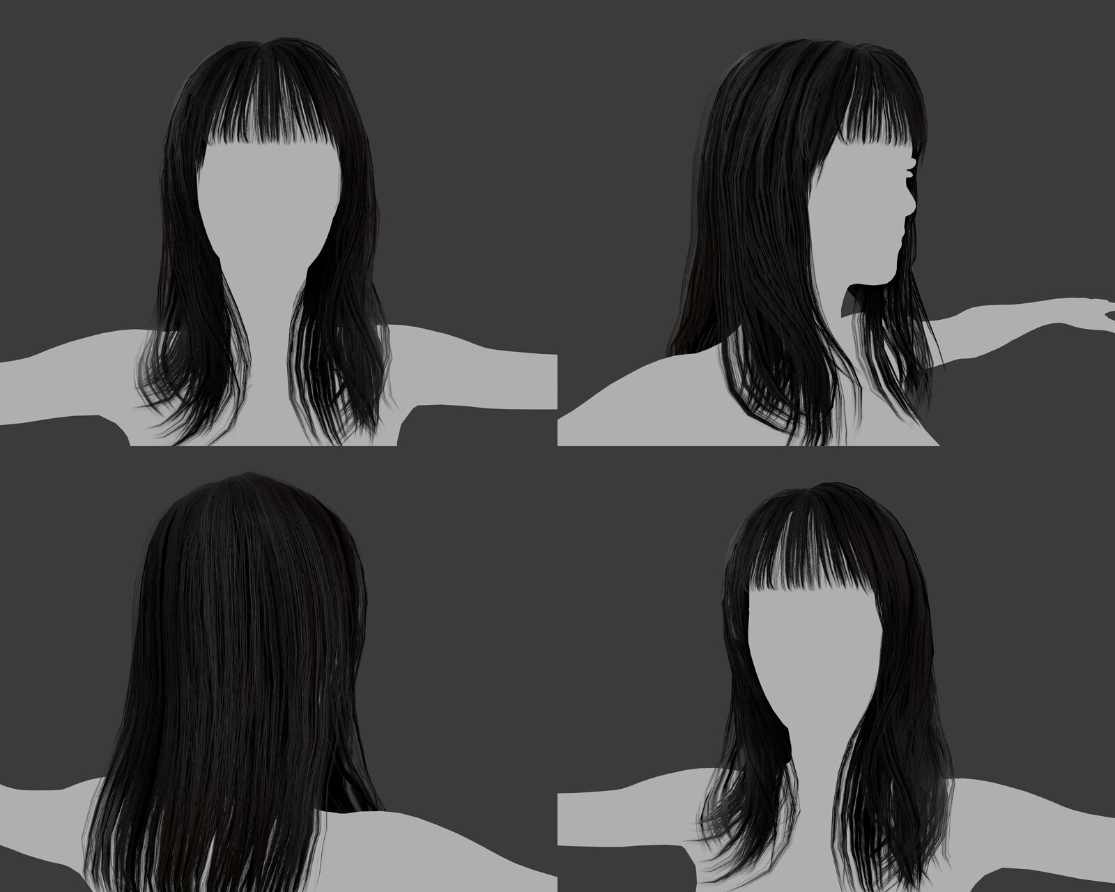 Female Hair Study_5
