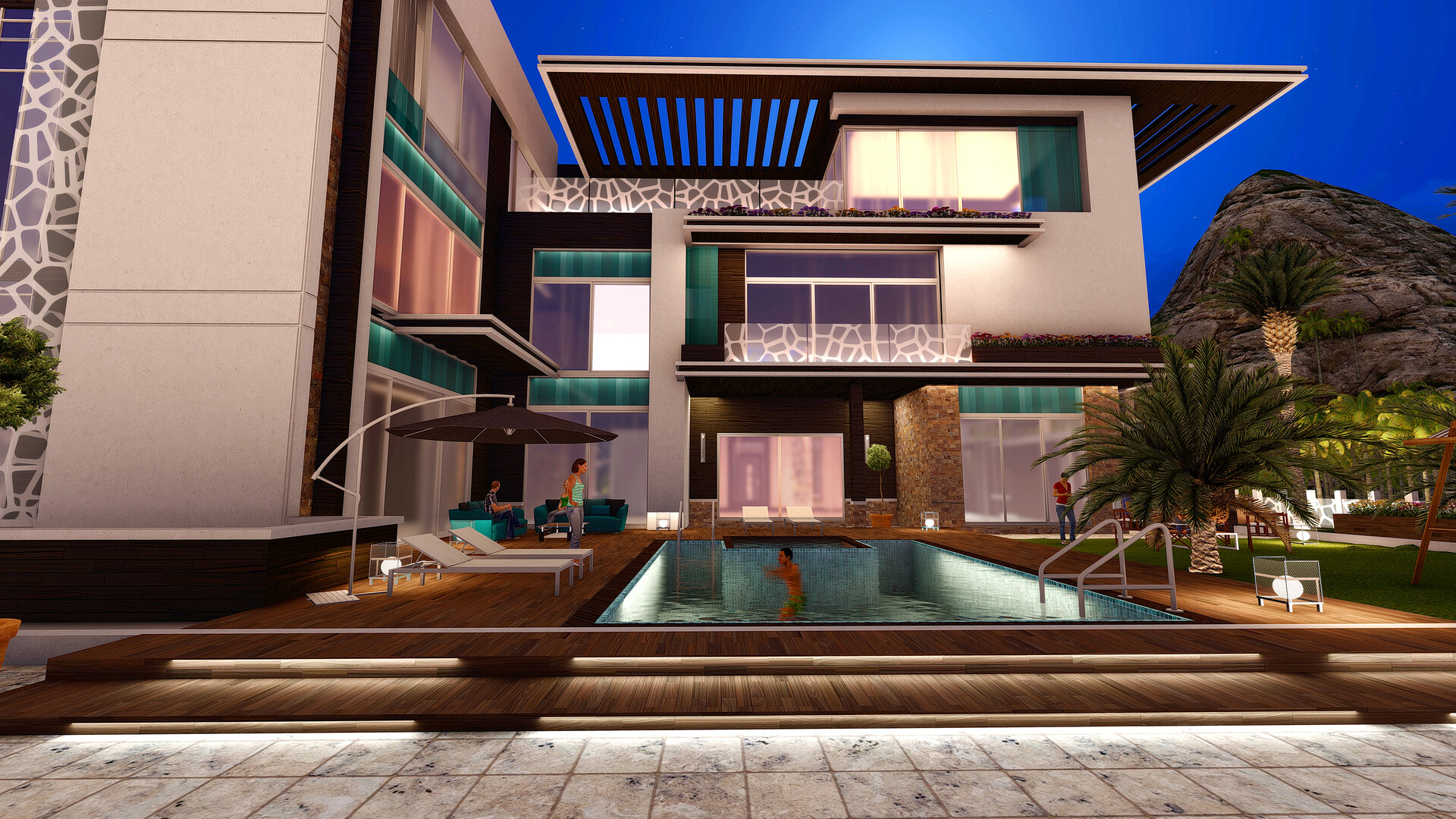 Enes Hatipoglu Exterior Luxury Modern Villa