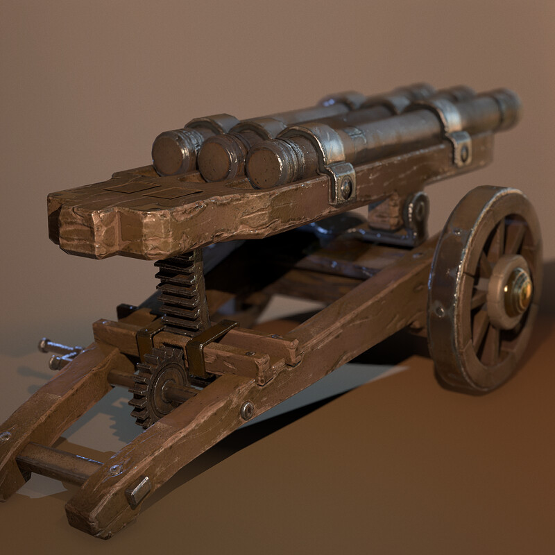 Assassin's Creed Triple Barrel Cannon