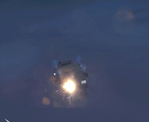 2D Animated Debris 