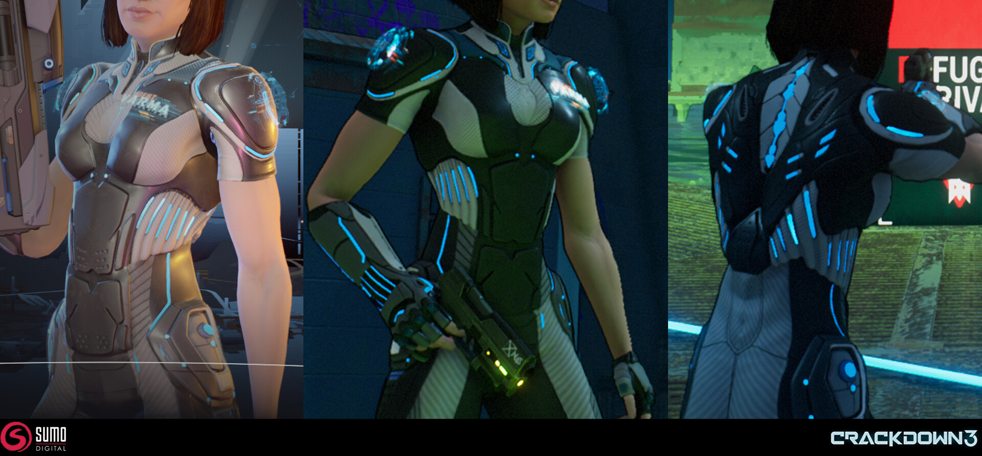 Artstation Crackdown 3 Character Work Aditya Parab