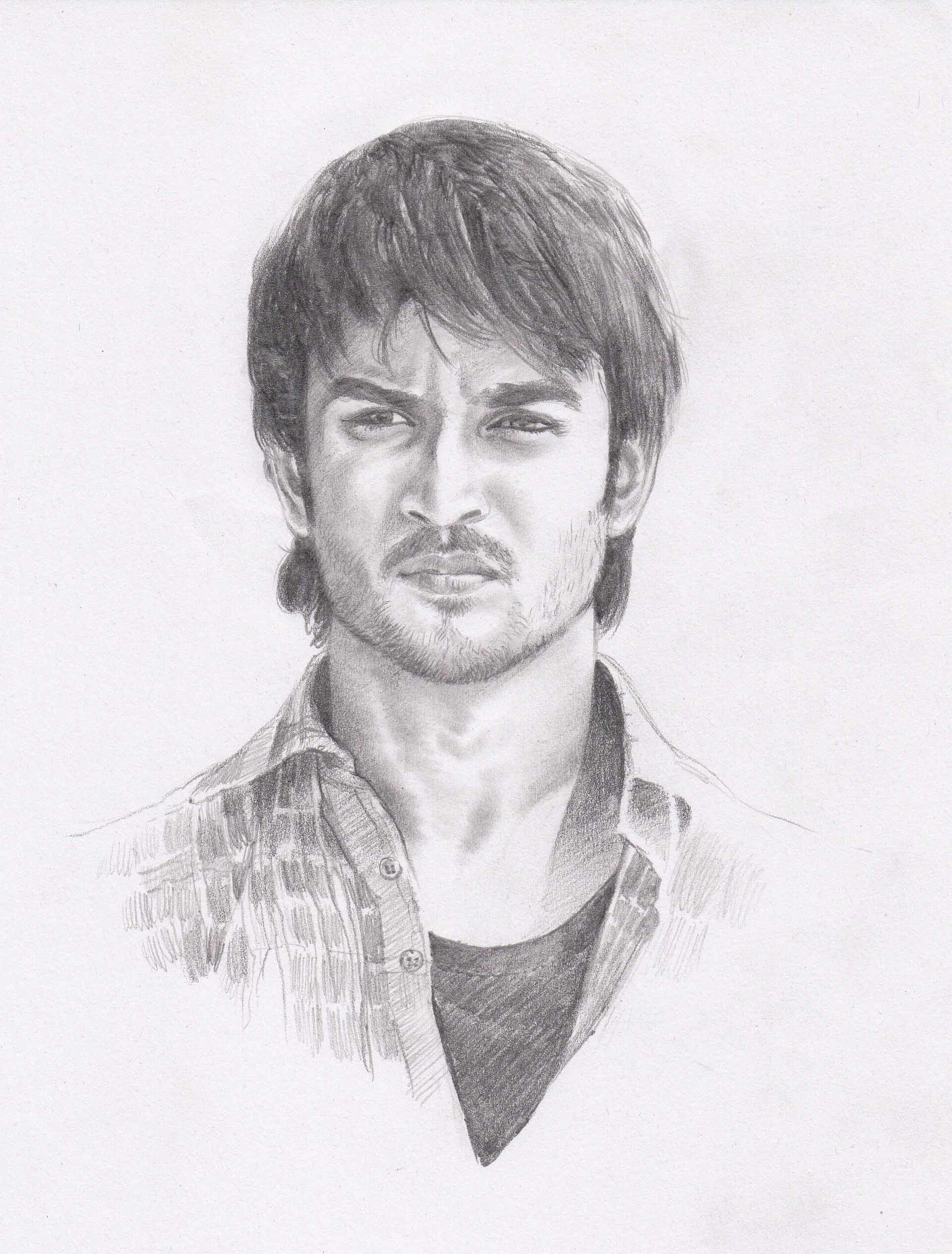 wallpapers Pencil Drawing Easy Sketch Of Sushant Singh Rajput sushant singh rajput shashiranjan prakash