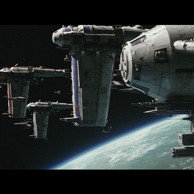 ArtStation Star Wars Episode 8 The Last Jedi Resistance Bomber