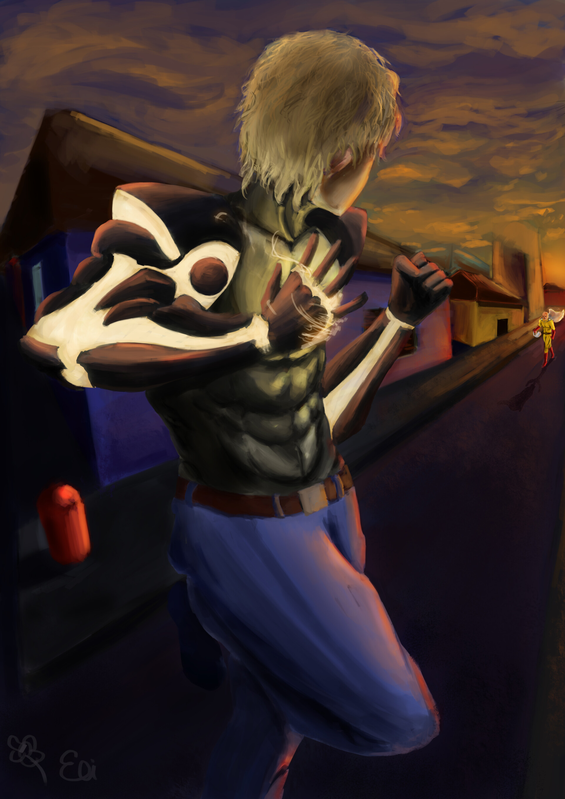 ArtStation - Fan art Genos