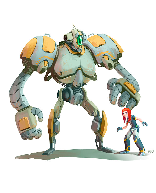 ArtStation - Robot Character Designs
