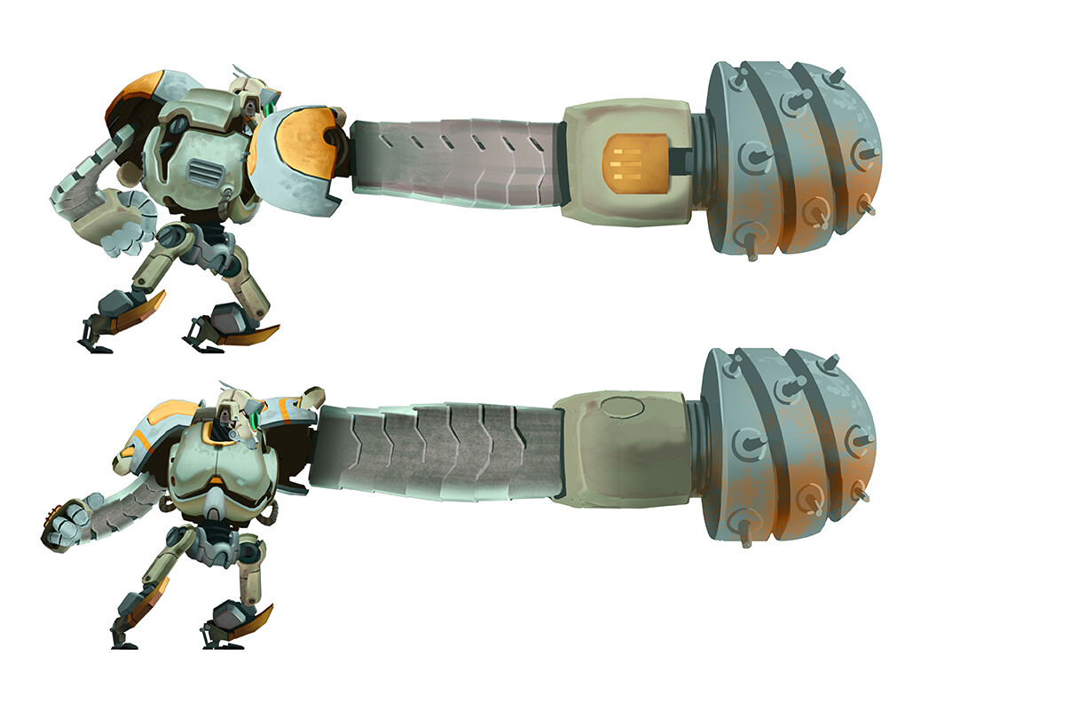 Hero Robot - Drill Attachment C (extended)