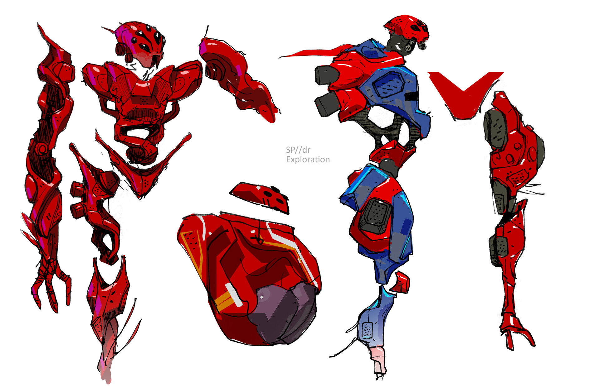 Artstation Sp Dr Spider Man Into The Spider Verse Yashar Kassai