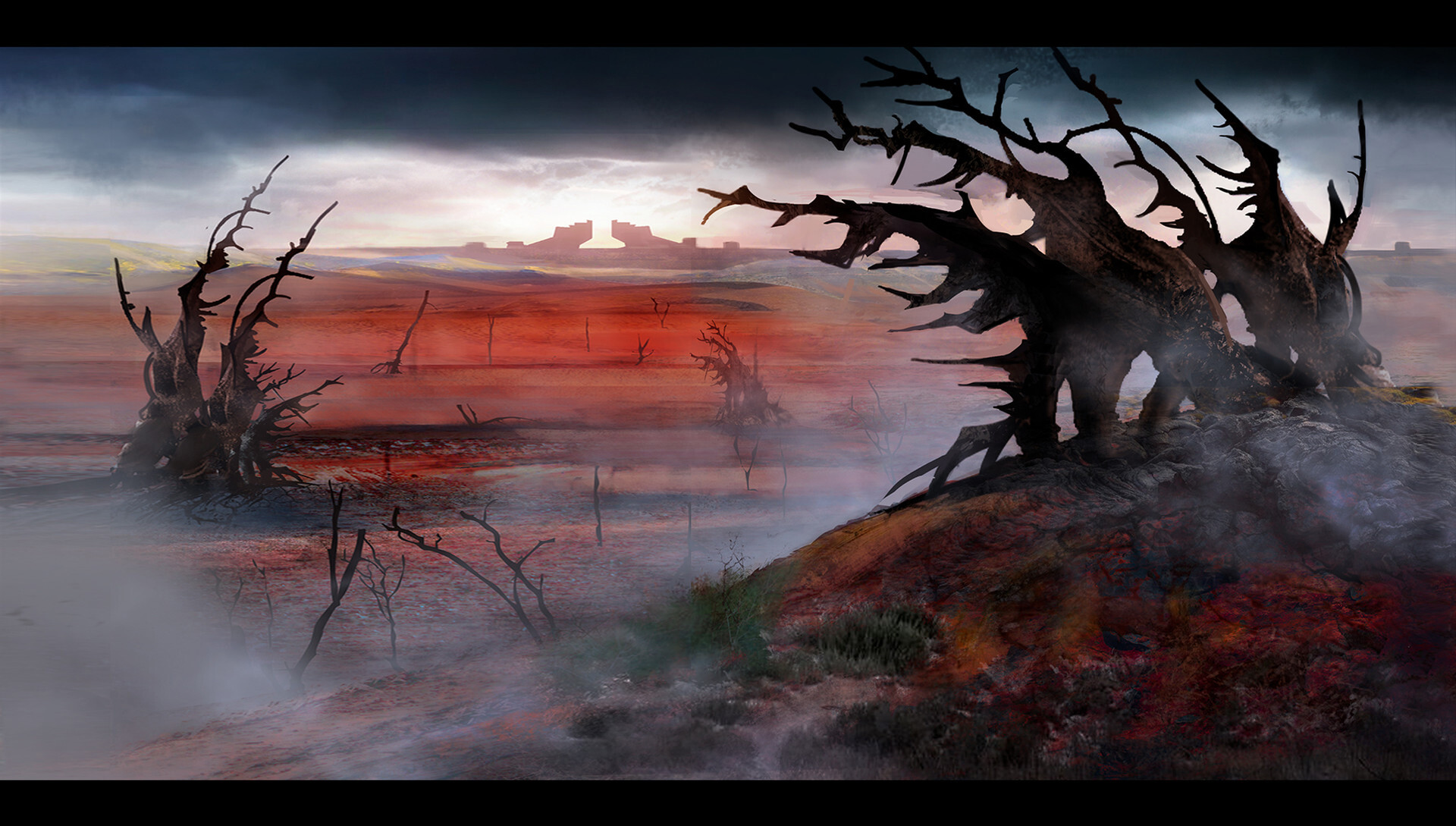 Artstation Dark Fantasy Wasteland Zamora Part 3
