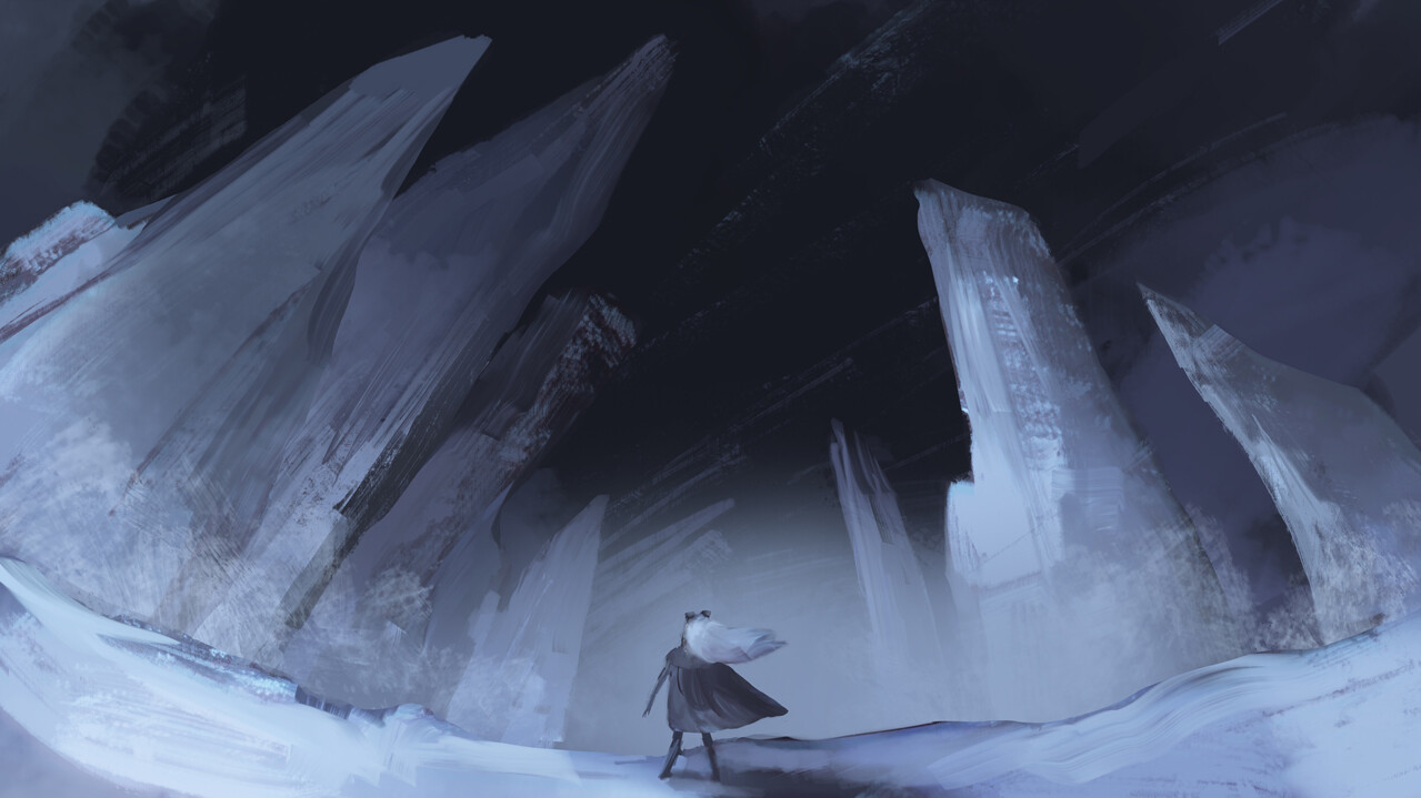 Artstation Snowstorm Animation Alex Chow