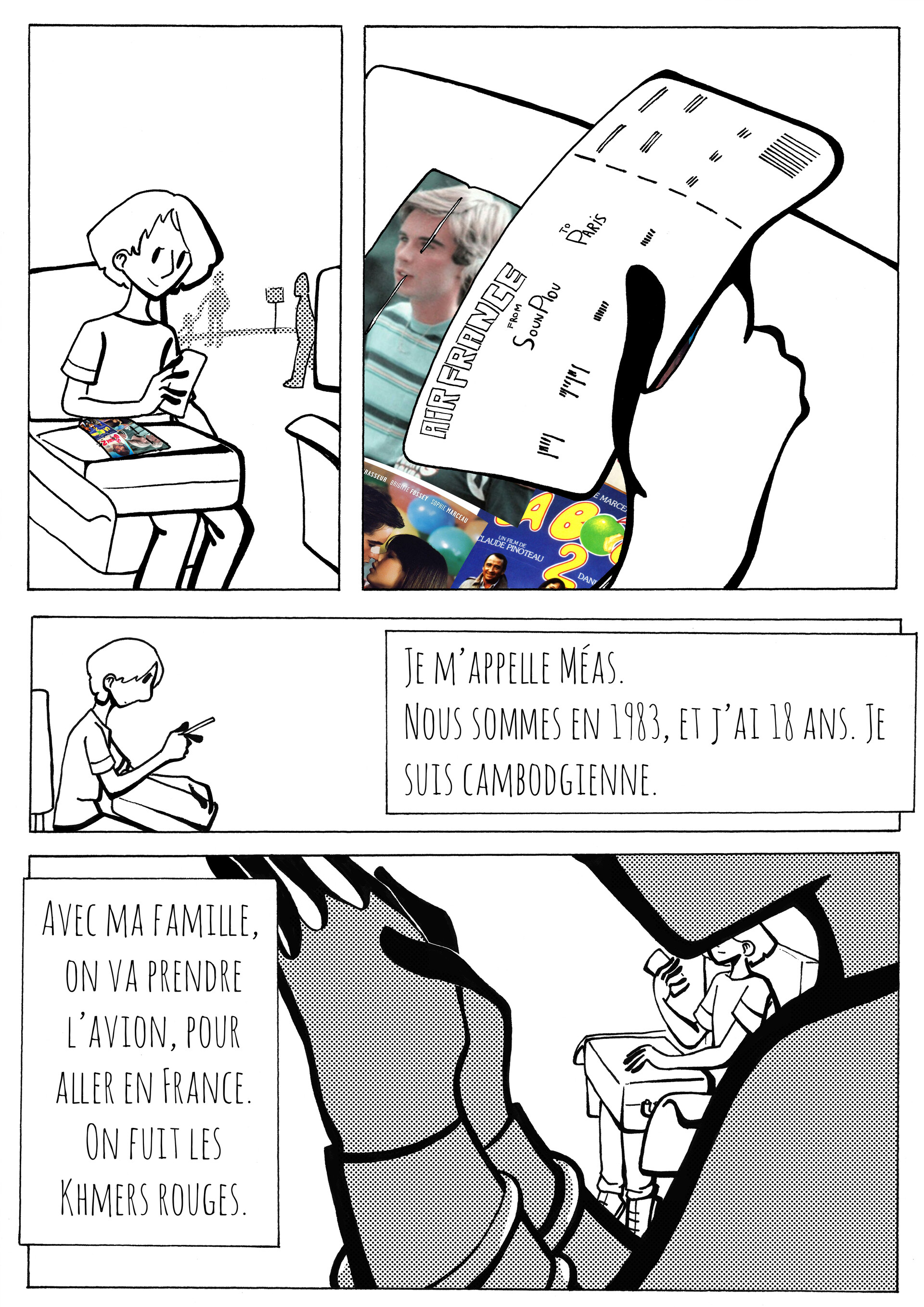 Artstation Un Film Dans L Avion A Movie On The Plane Alyamina