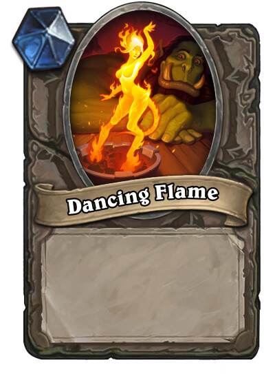 The Hearthstone card dummy