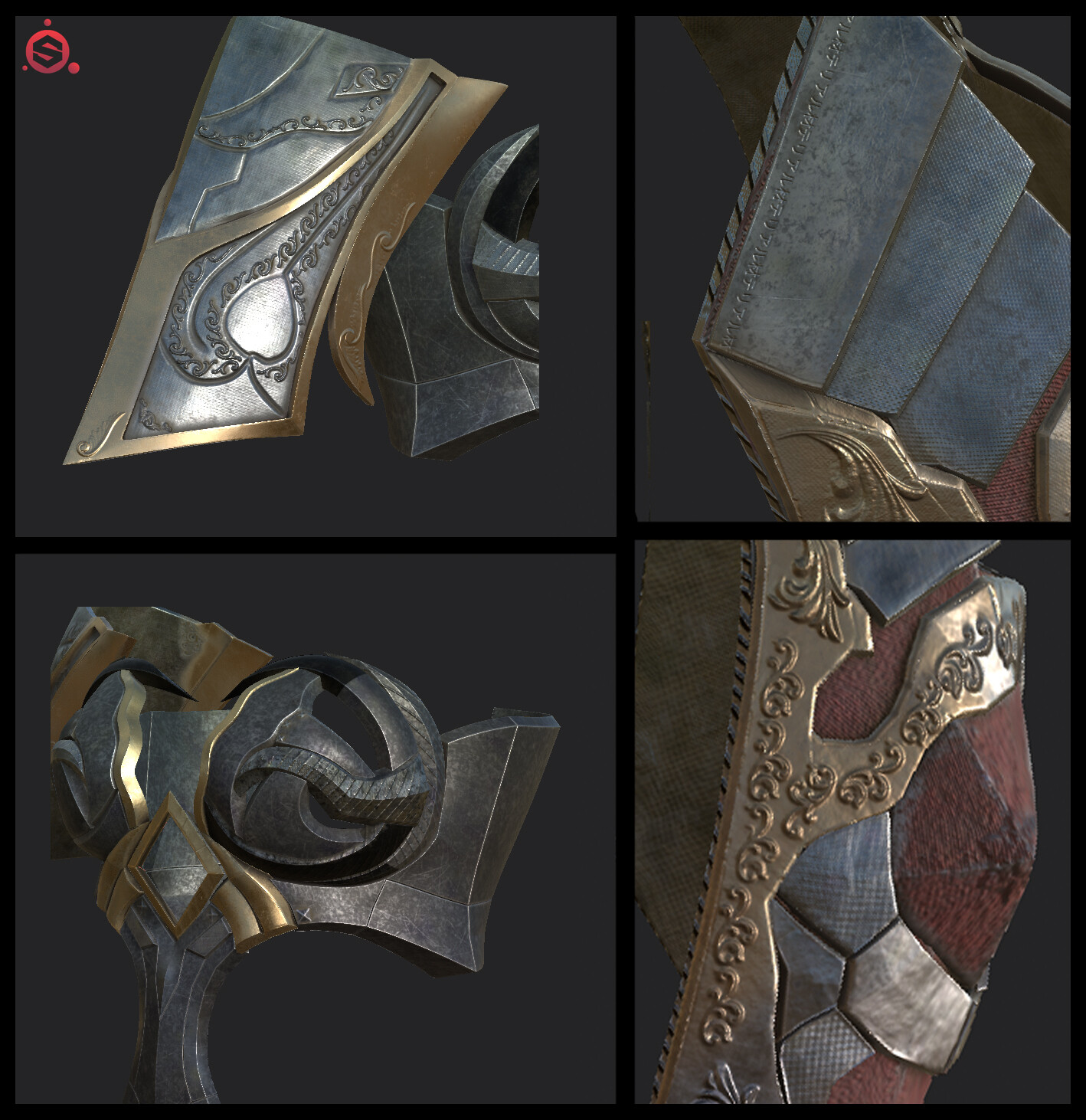 Detailing and texturing in Substance