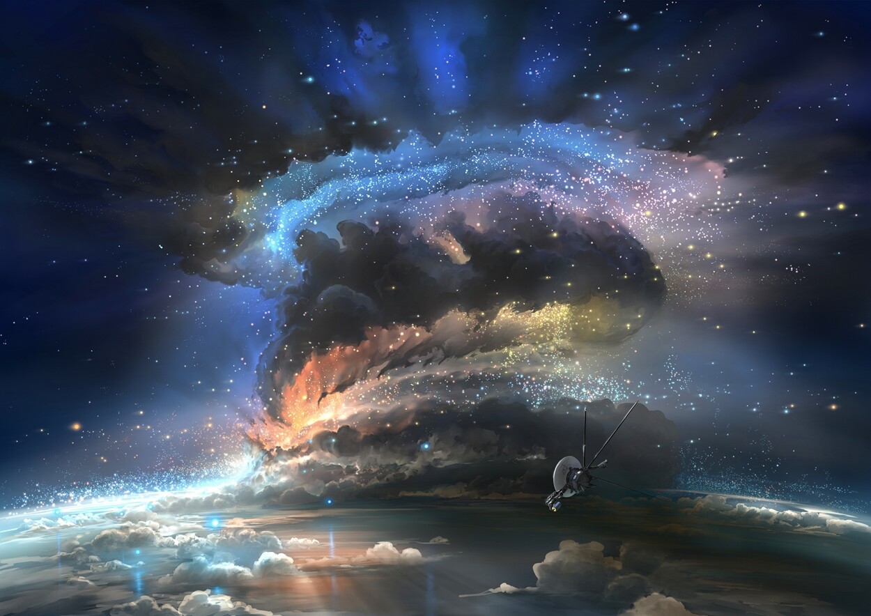 Galactical storm