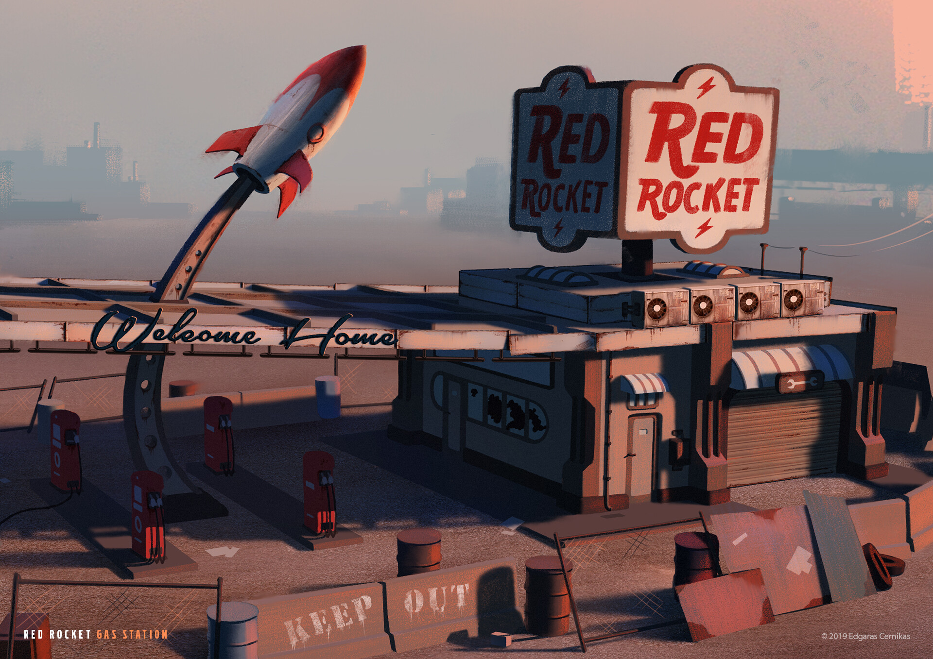 Red rocket fallout 4 3d model фото 92