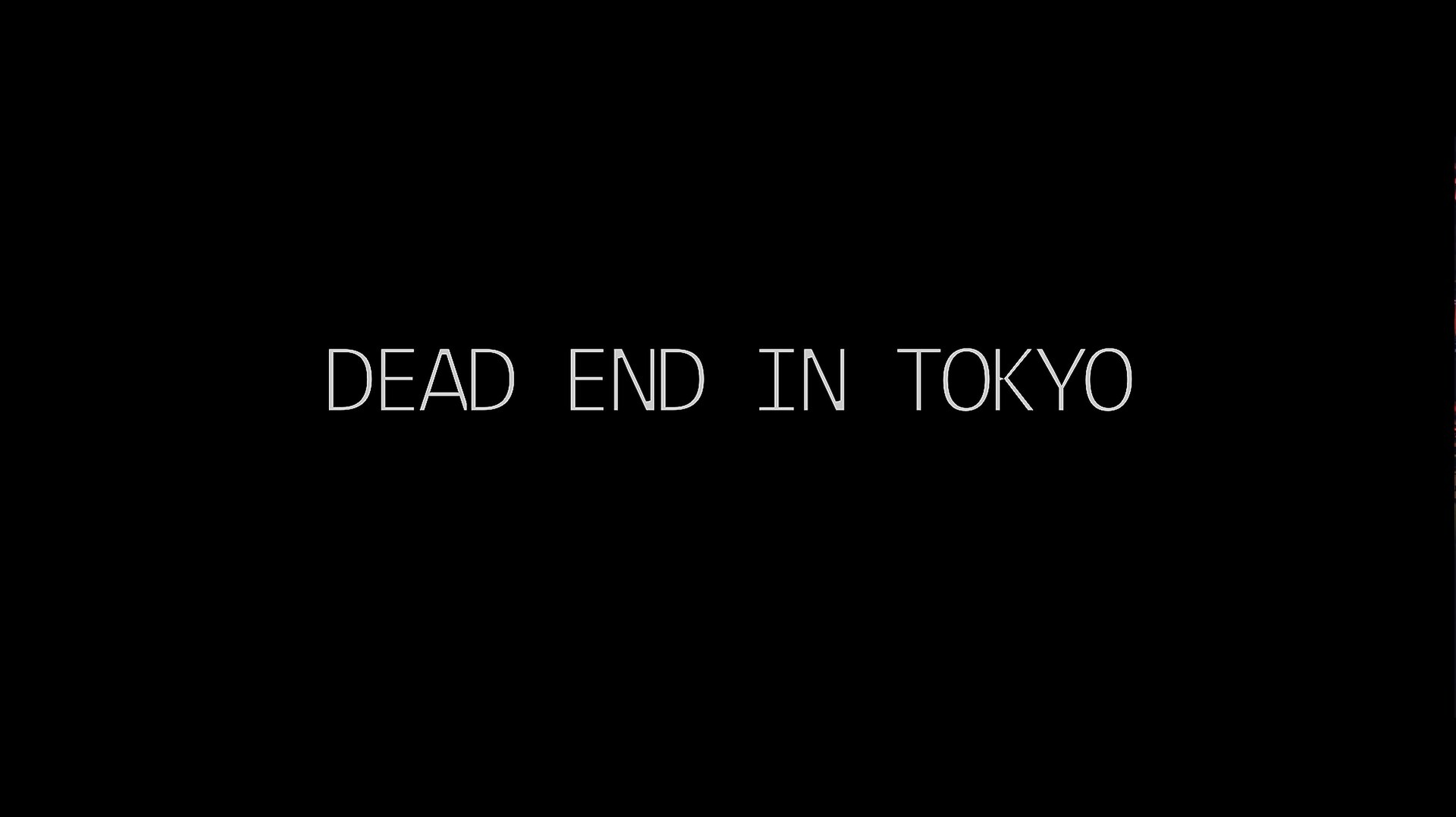Joaquín Rodríguez - Opening Credits - Dead End in Tokyo