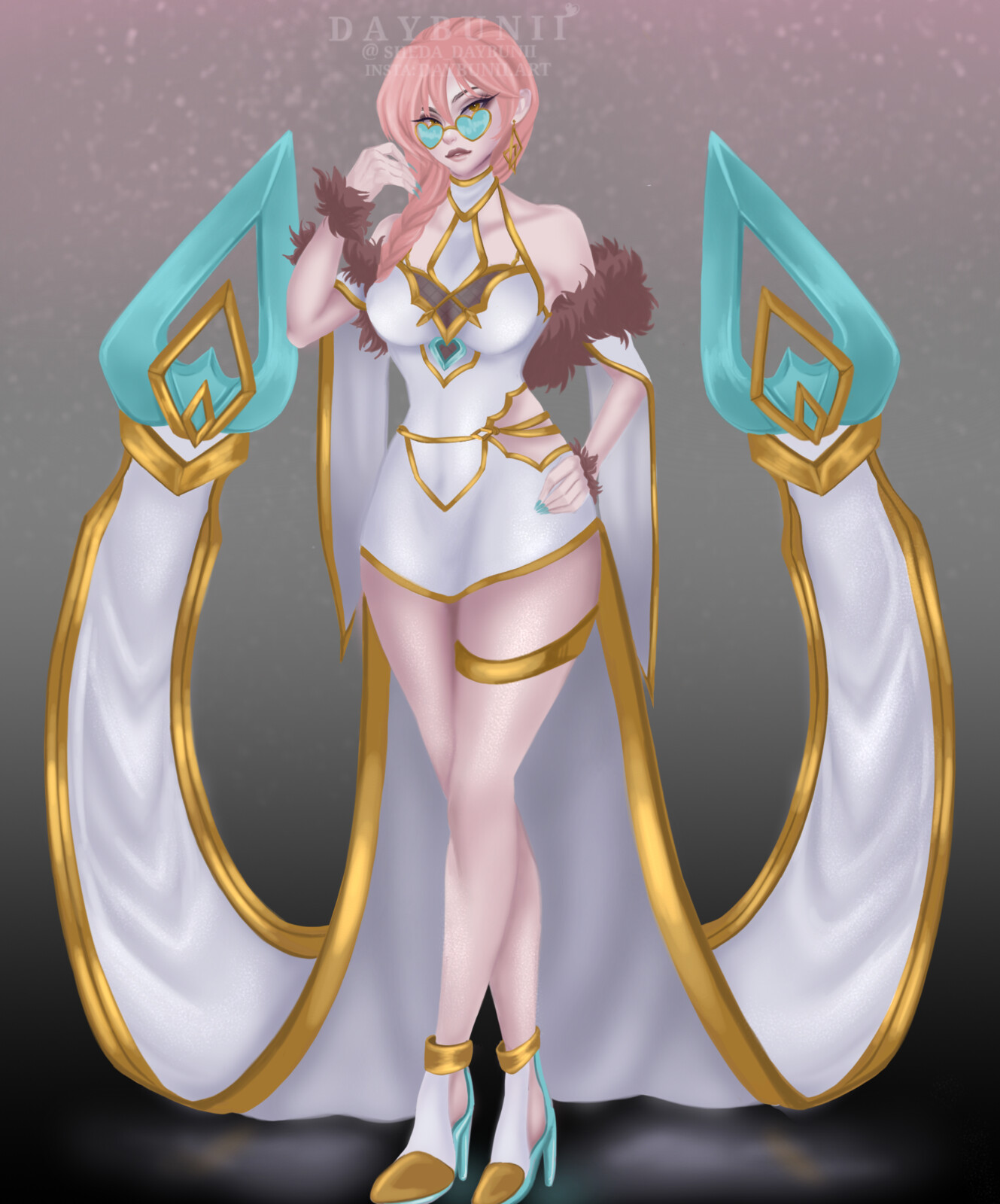 Artstation Kda Prestige Evelynn Concept Fanart Sheda N