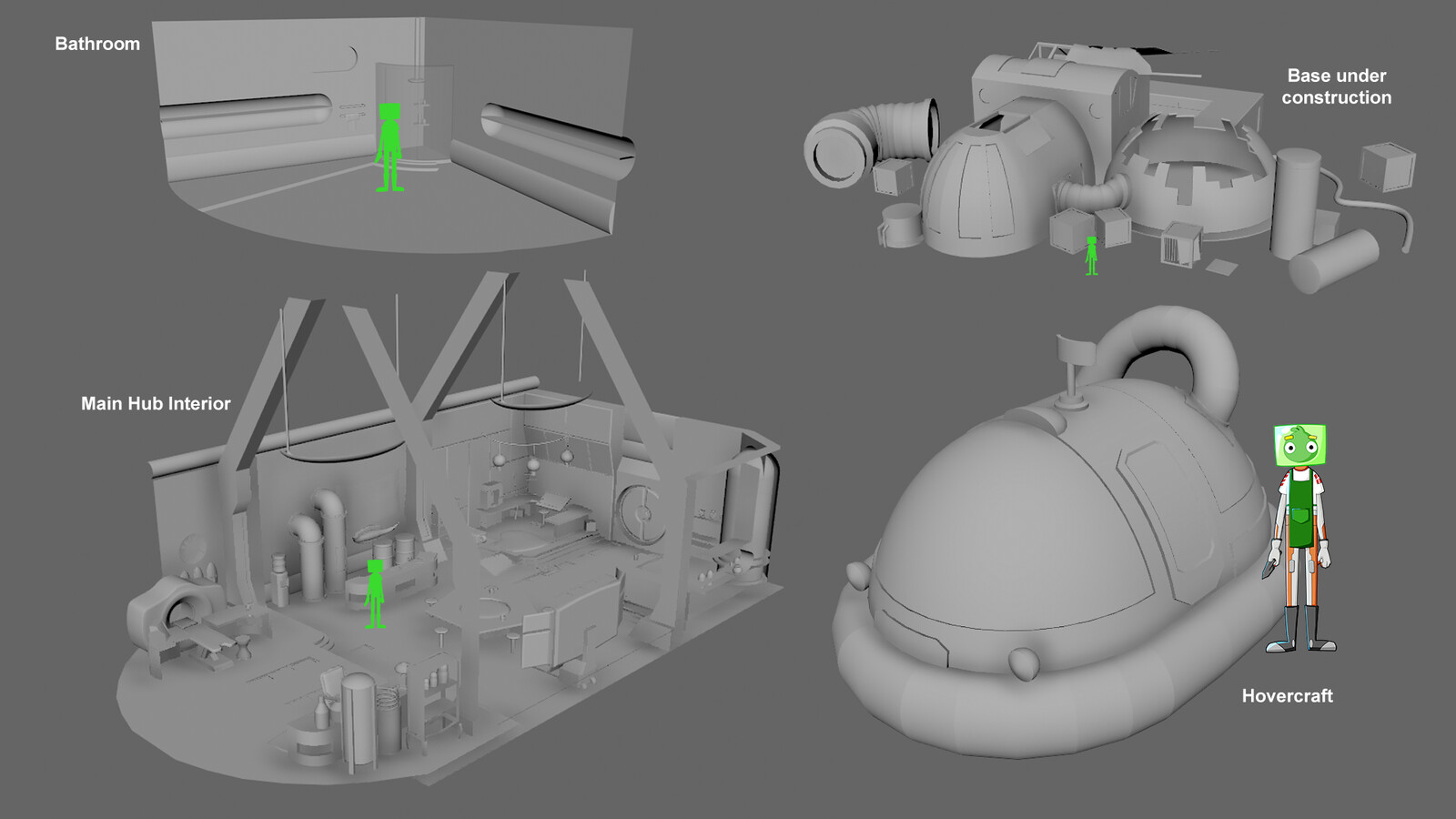 More Models (2D Character-cutouts not by me)
