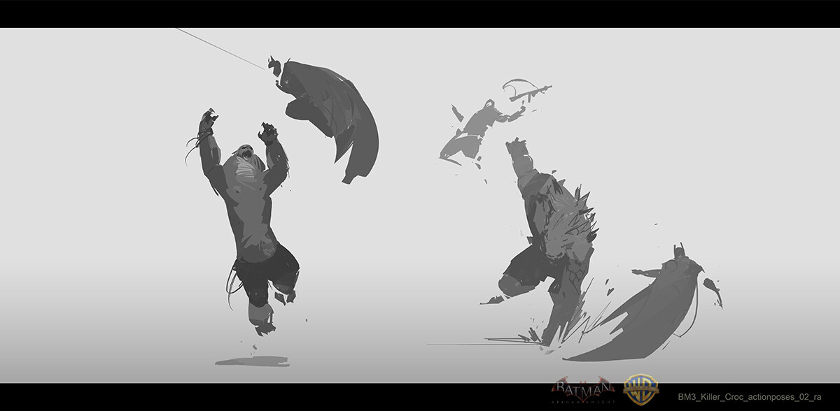killer croc animation ideas