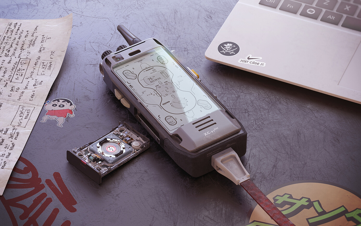 Pieces for hacking device. Hacking device. hack a device. hacking device для ноутбука. hack device art.