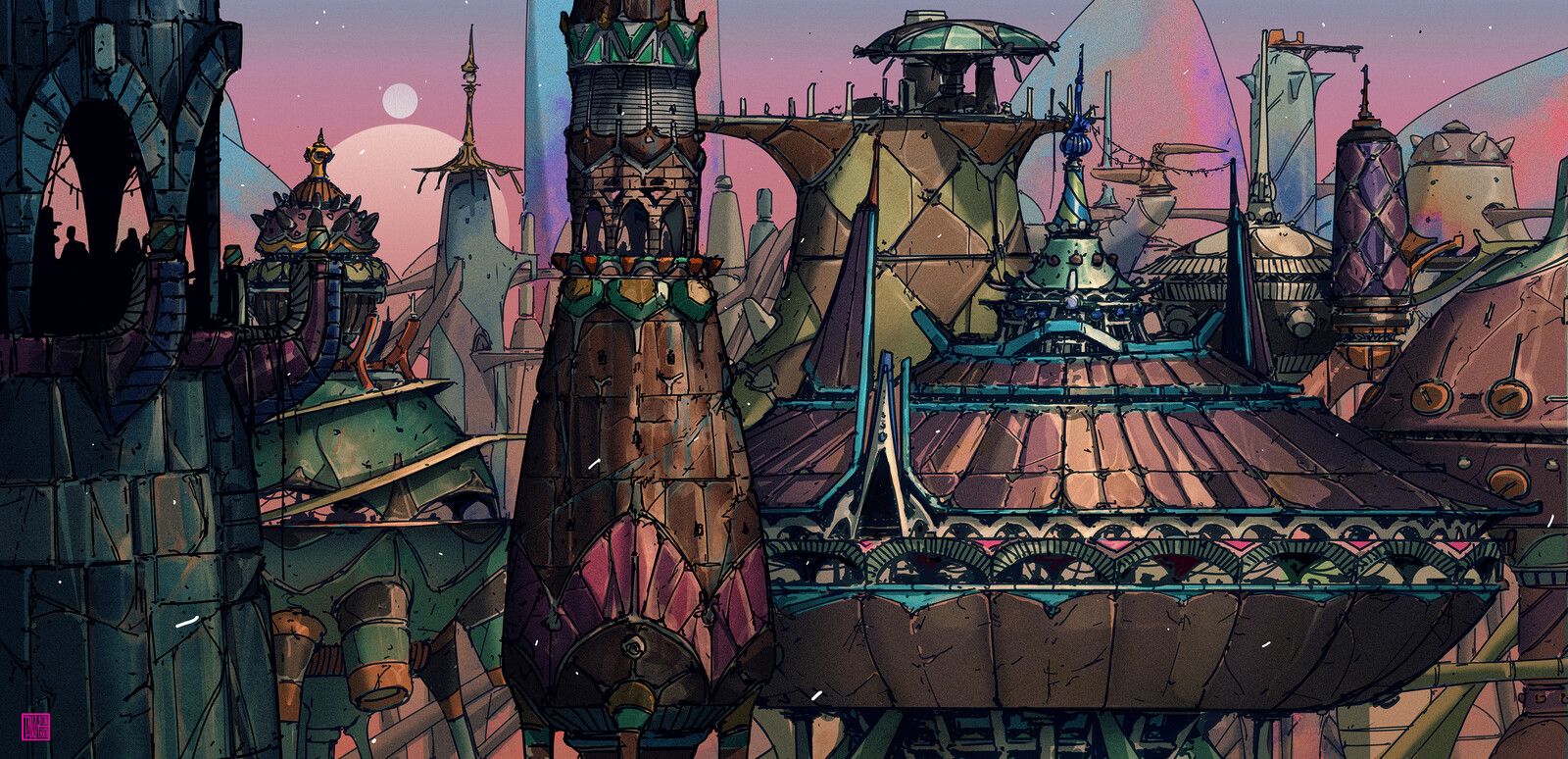 Space pirates First environment approach.