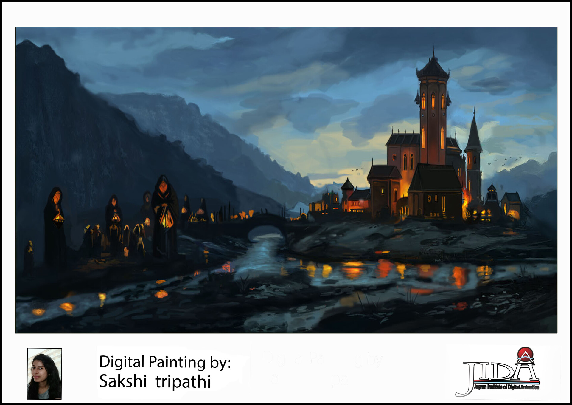 Artstation Speed Painting Landscape Sakshi Tripathi
