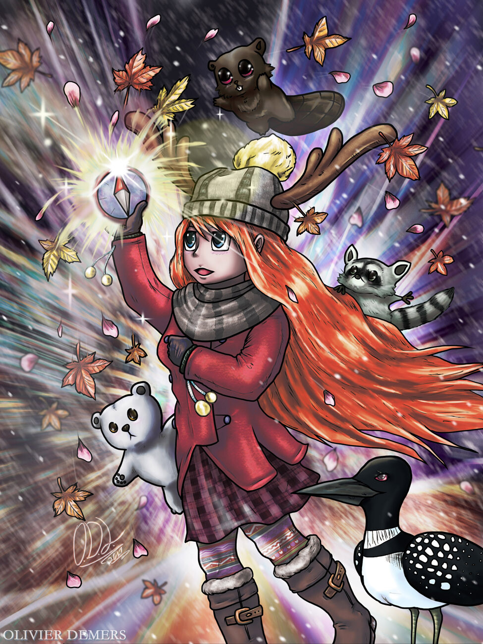 Artstation Momiji Anime North Cover Contest Olivier Demers Artstation Momiji Anime North Cover Contest Olivier Demers
