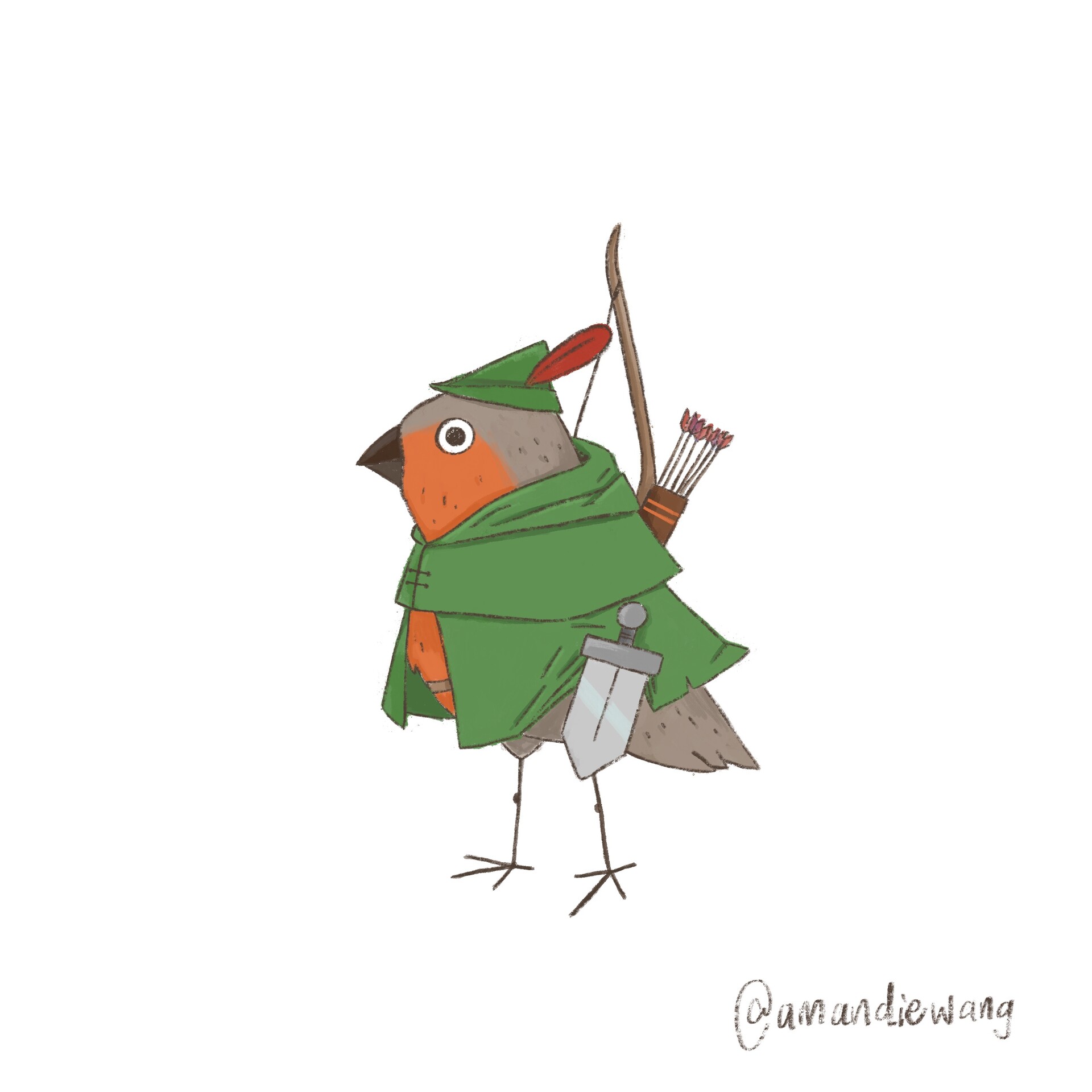 Amanda Wang Robin Hood Birds Download robin cartoon stock vectors. amanda wang