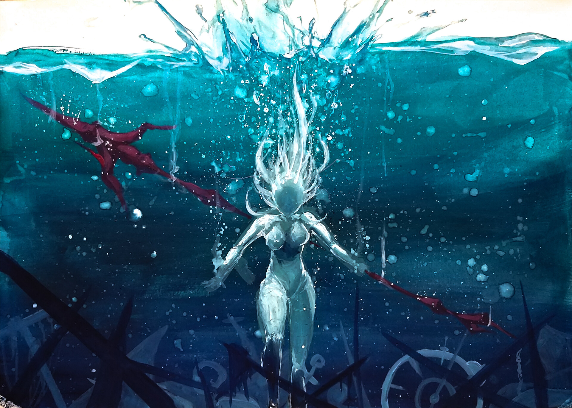 ArtStation - The God of The Ocean