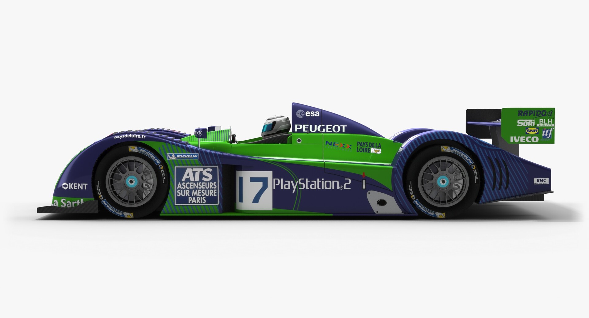 COURAGE C60 LE MANS 2003 N°18 MARQUE SPARK 1/43