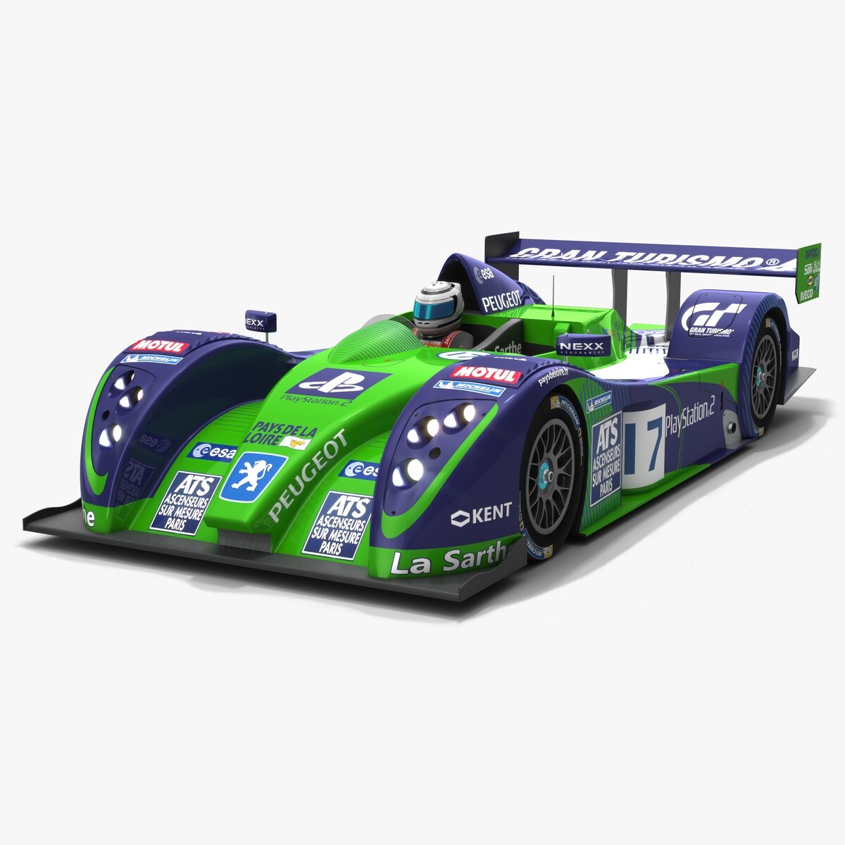 Courage C60 Pescarolo #17 – Provence Moulage 1/43 – 24H Du Mans 2003 – Neuf