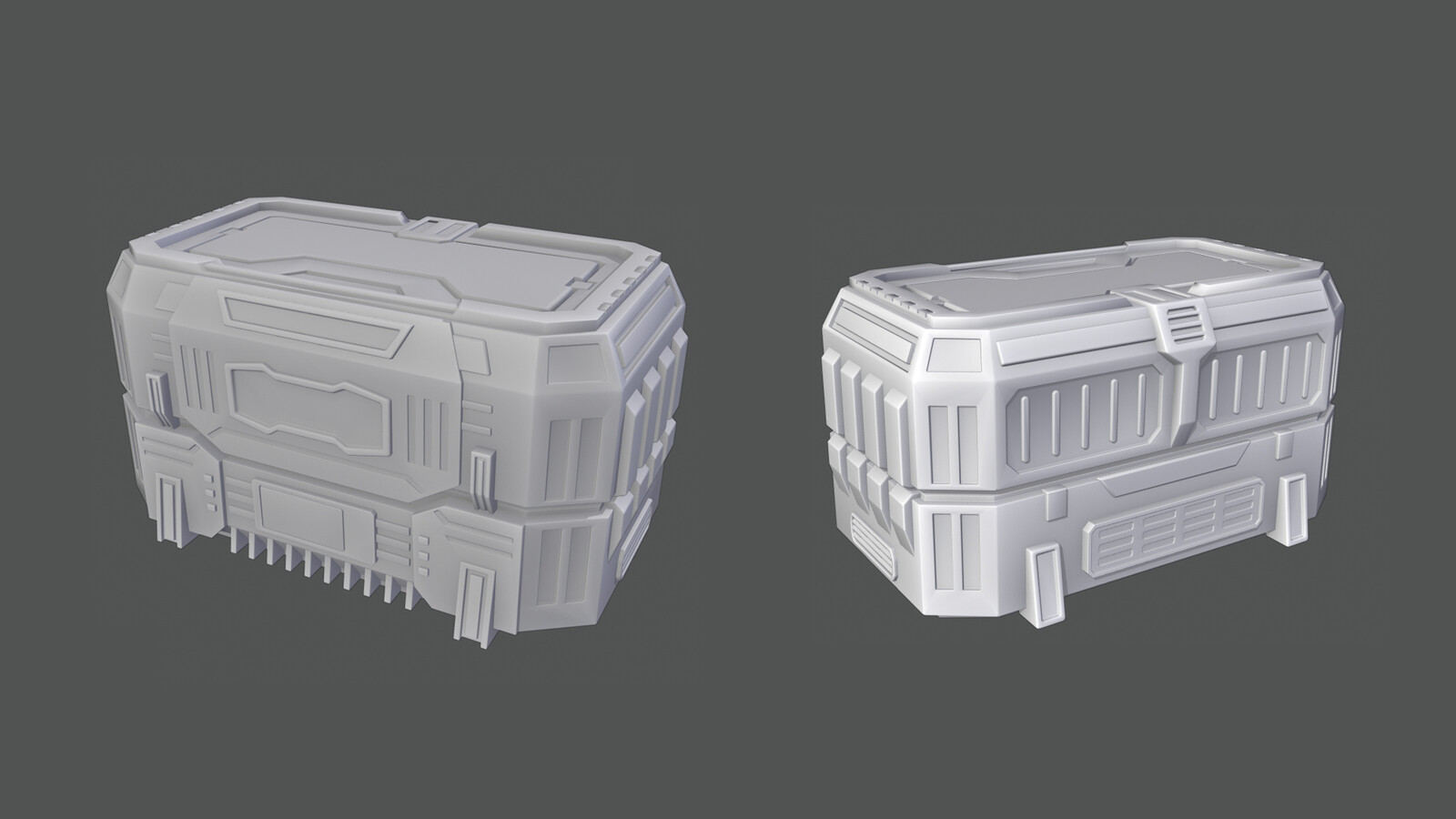 high poly model - 65k tris 