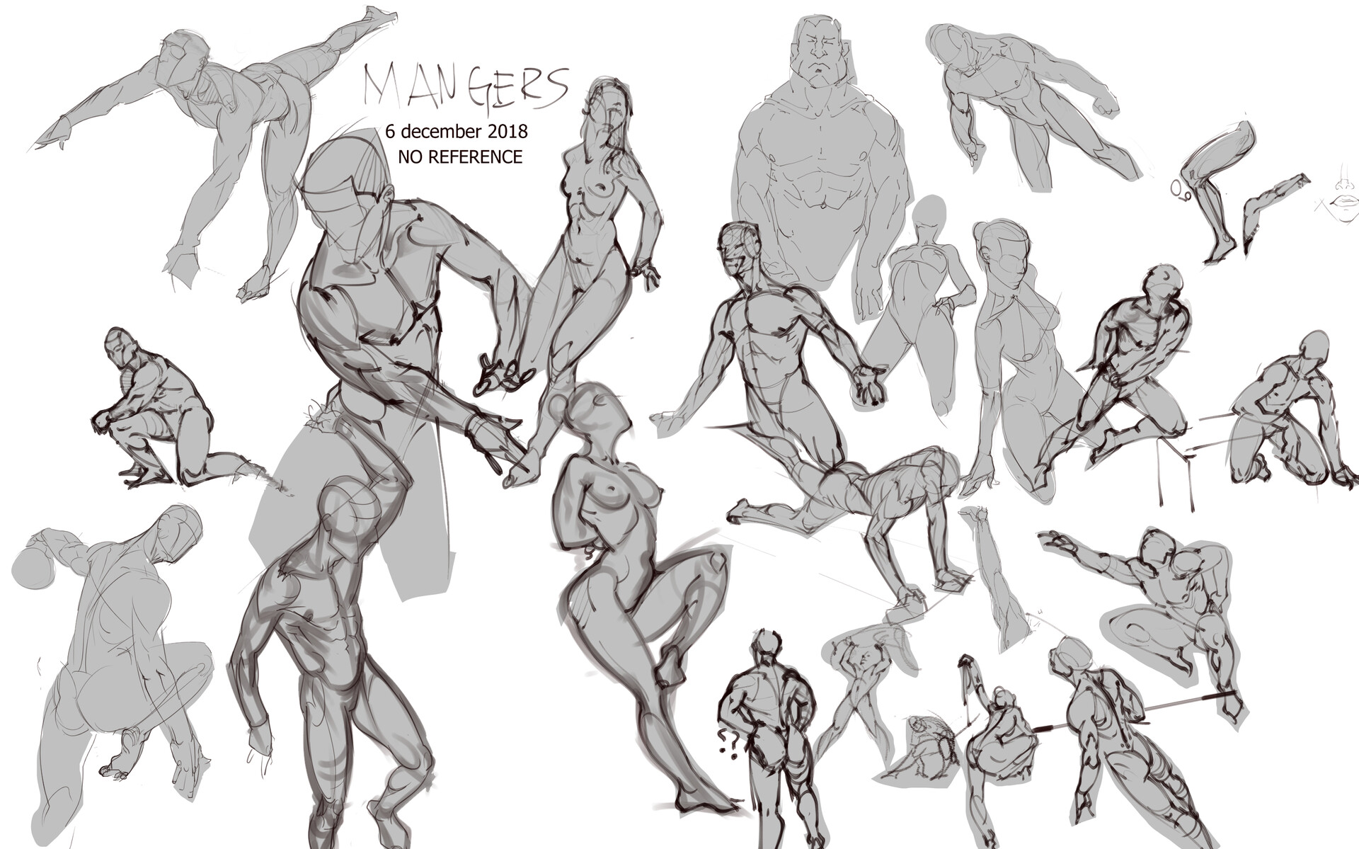 Artist's Referencing .Anatomy — posereference: Another from my Pose  Reference Card...