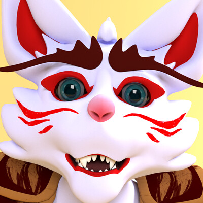 Ines garcia fox render 3