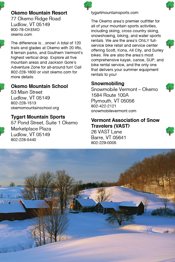 Ludlow Vermont Snowmobile Rentals Snow Country Snowmobile Directions