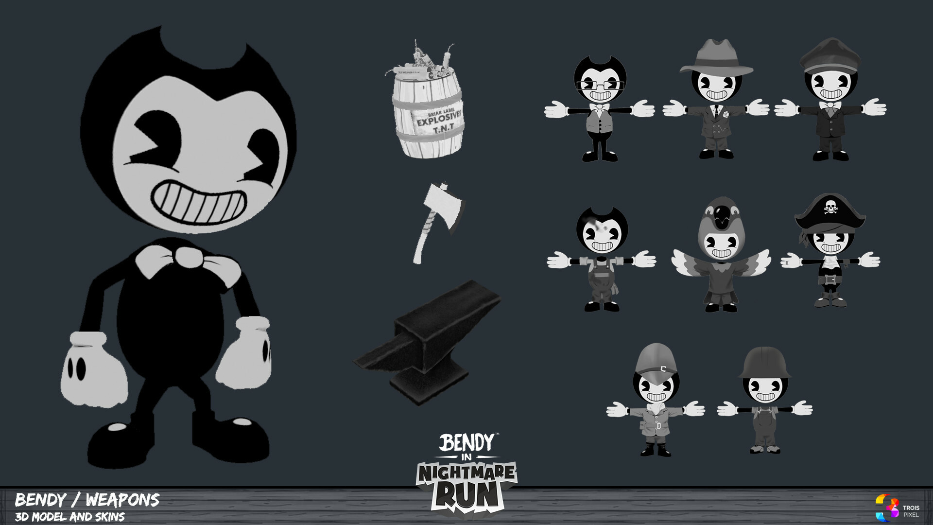 bendy in nightmare run android