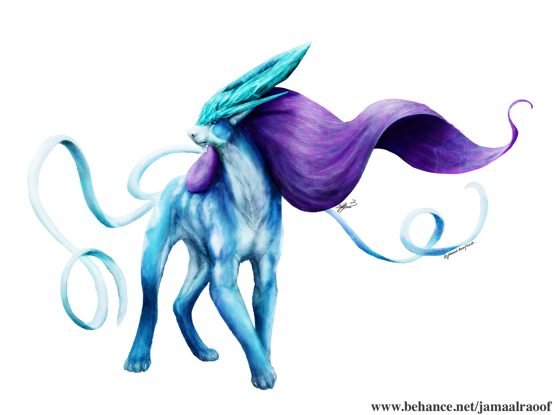 Artstation - Realistic Suicune