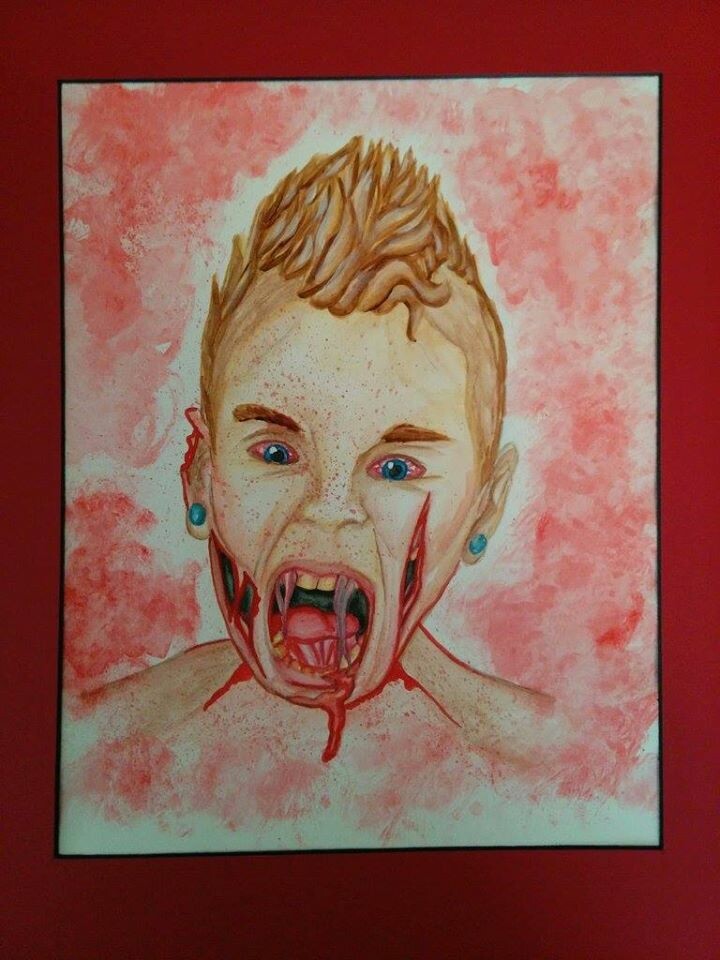 Zombie Punk Final - Watercolors