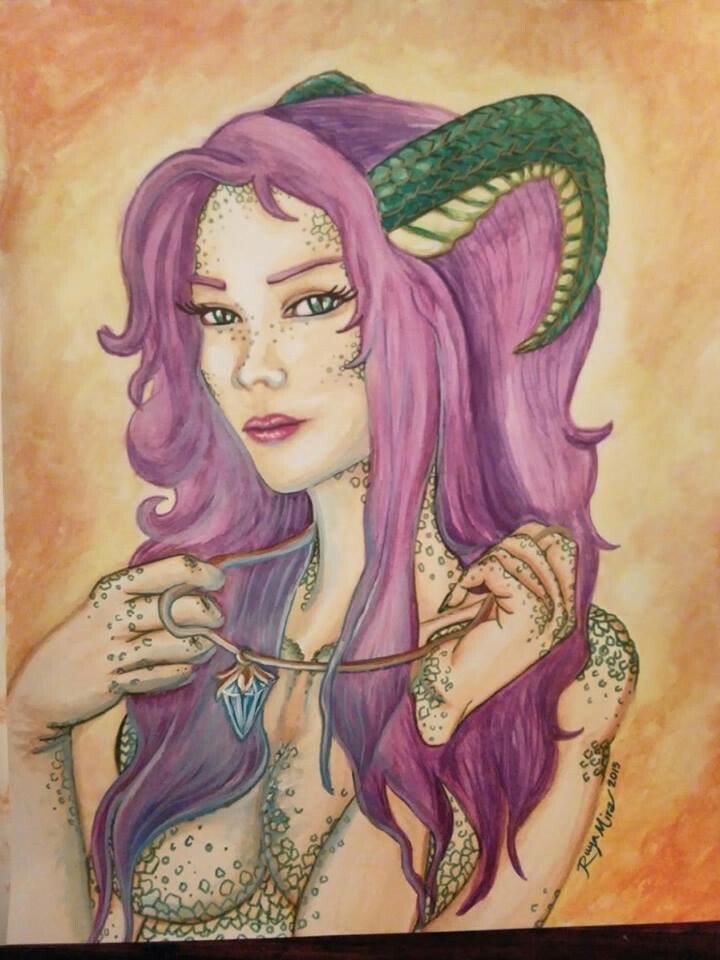 Seetah OC - Watercolor 