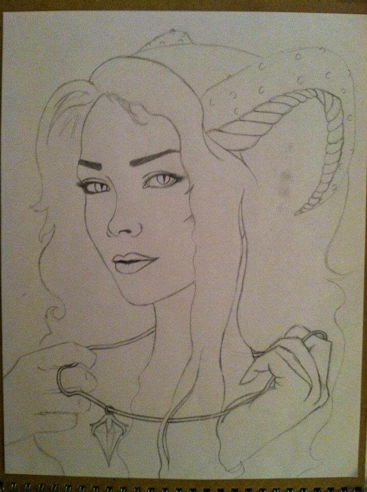 Sketch of character