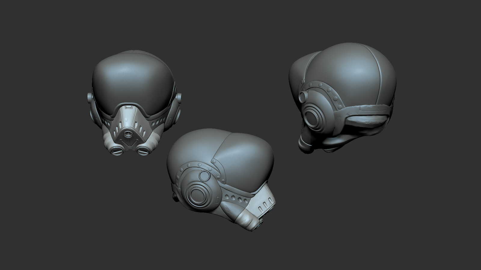 ZBrush HighPoly version
