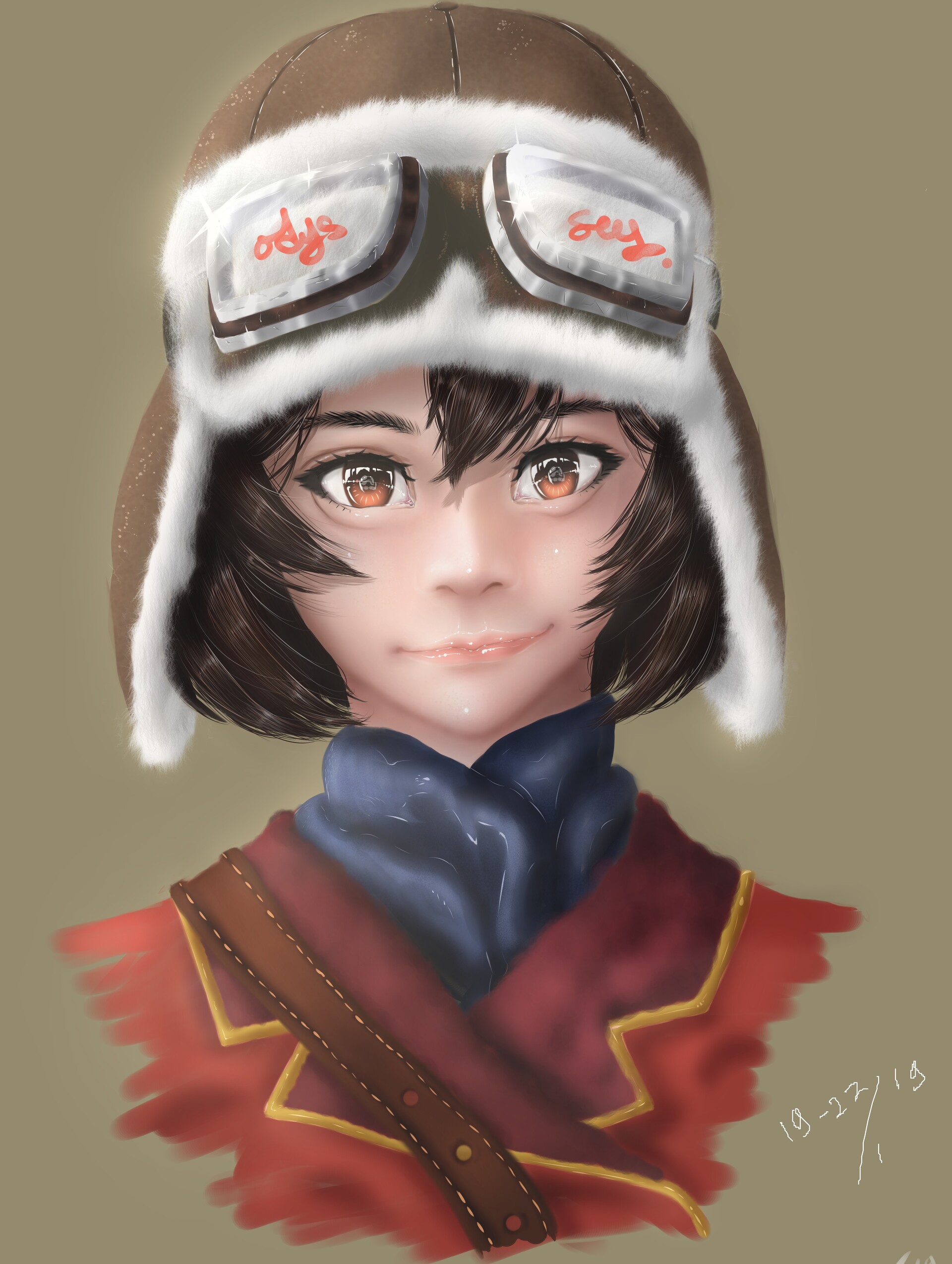 Get Wallpaper Artstation Fanart Kirie From Kouya No Kotobuki Hikoutai Odyssey For Android Free
