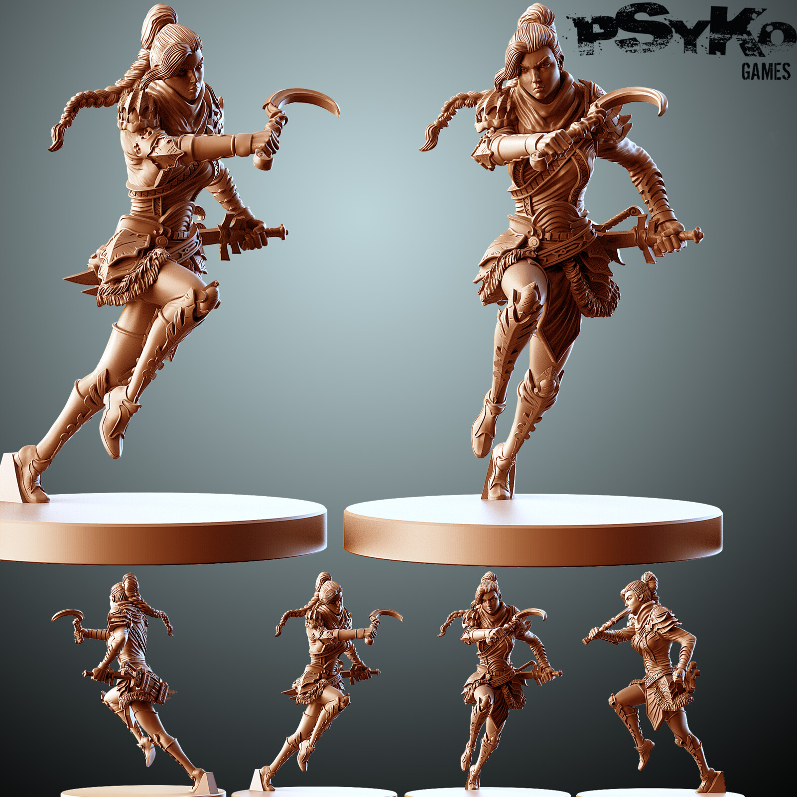 Shattered Chaos boardgame miniatures - Stalker