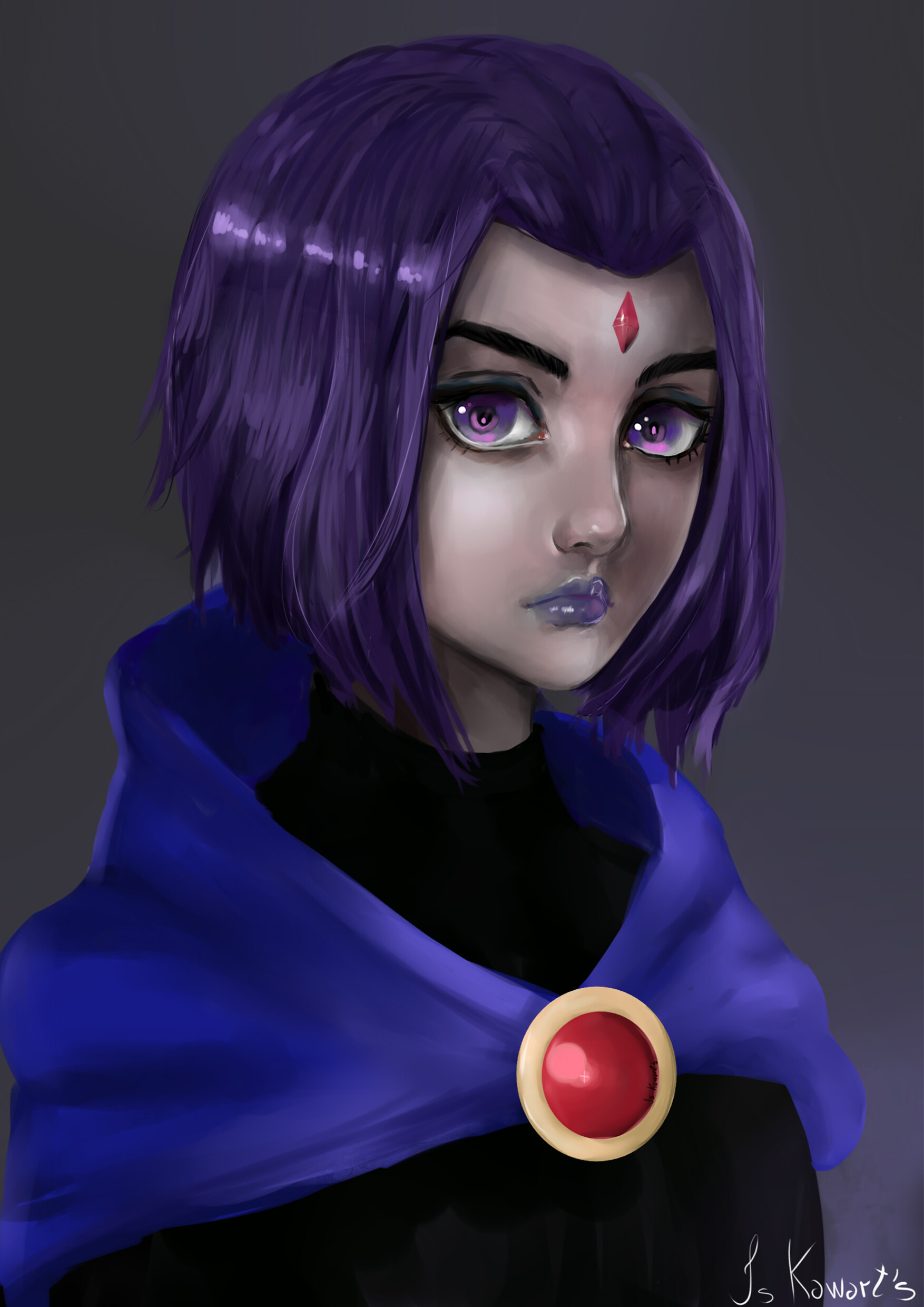 ArtStation - Raven Fanart