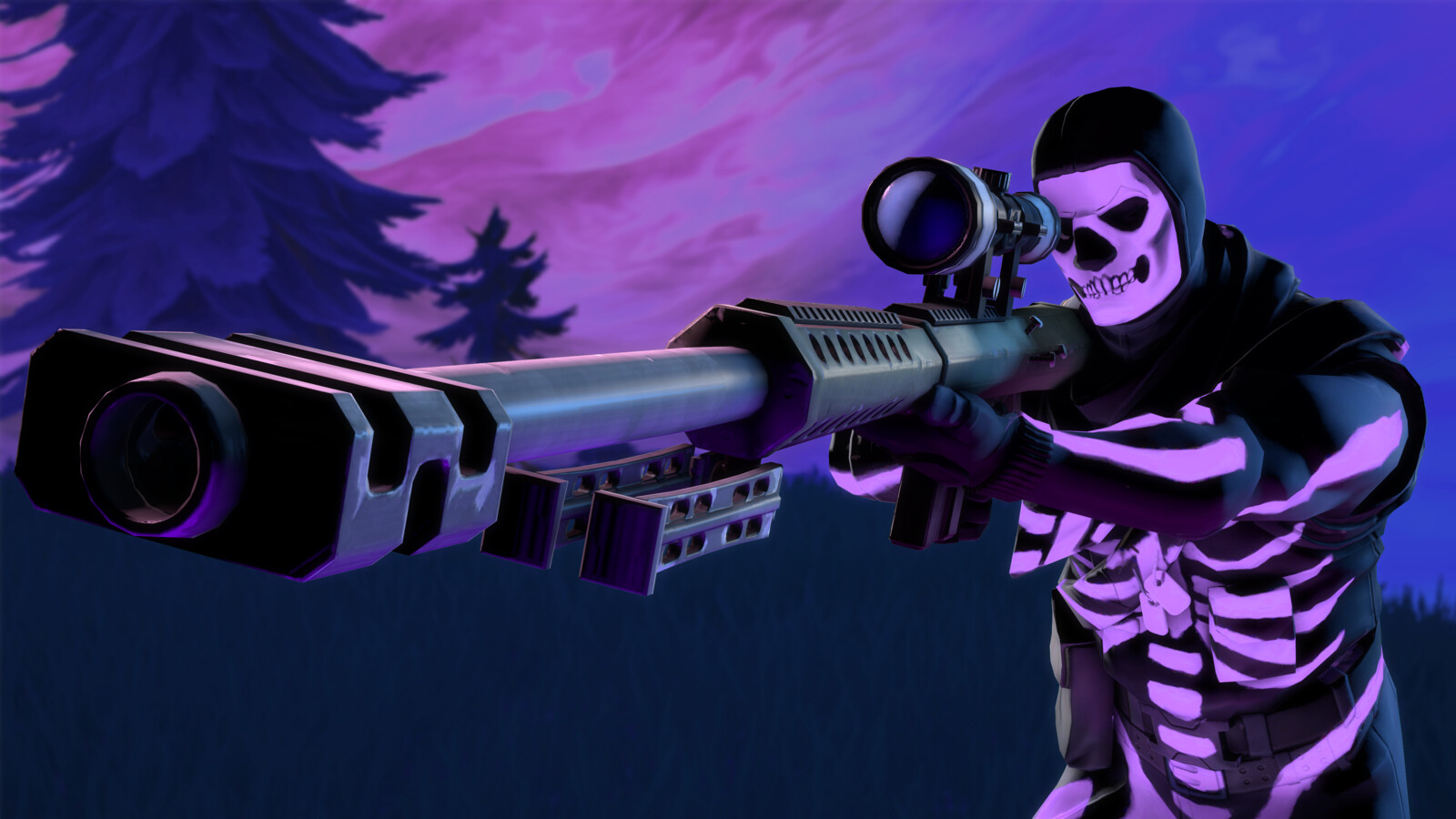 100disparition: Fortnite Ghoul Trooper Thumbnail 3d